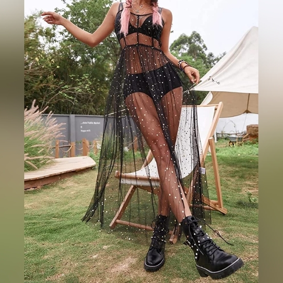 Mesh Sexy Dress